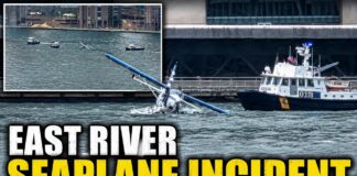 NYC East River Seaplane Incident Caught Live | July 5, 2026