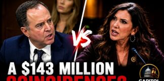 "It's Just a Coincidence, Right?" | Adam Schiff Questions Kristi Noem Over DHS Contract